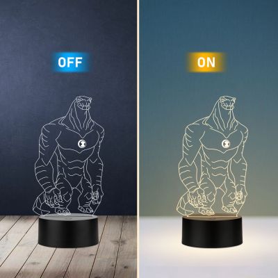 Ben 10 Alien Character Design Night Lamp